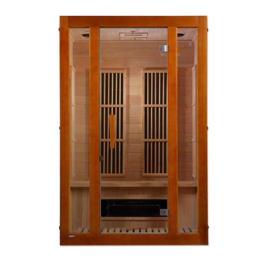 Maxxus Aspen 2-Person Low EMF FAR Infrared Sauna (Canadian Hemlock) - Image 3