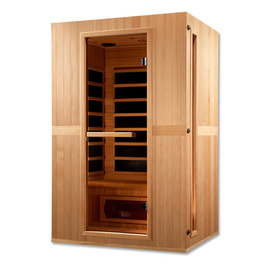 Maxxus Serenity 2-Person Low EMF FAR Infrared Sauna (Canadian Hemlock) - Image 2