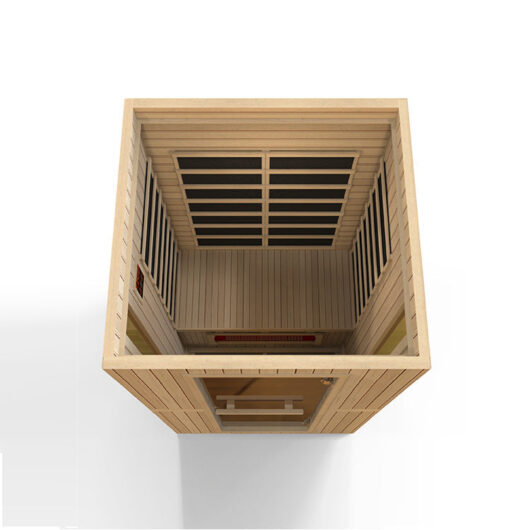 Maxxus Serenity 2-Person Low EMF FAR Infrared Sauna (Canadian Hemlock) - Image 5